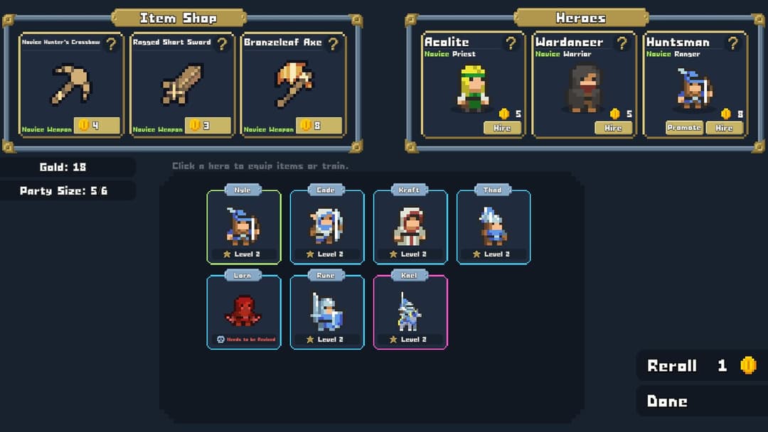 Hero's Warband
