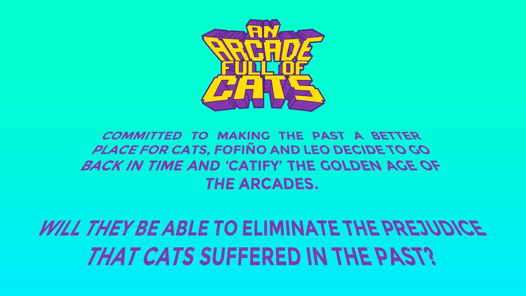 An Arcade Full of Cats