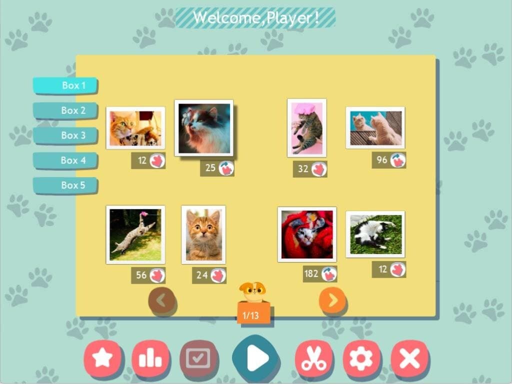 1001 Jigsaw. Cute Cats