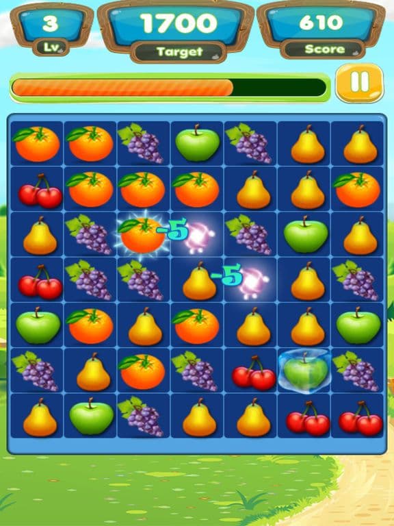 水果连连消 - 接力消除