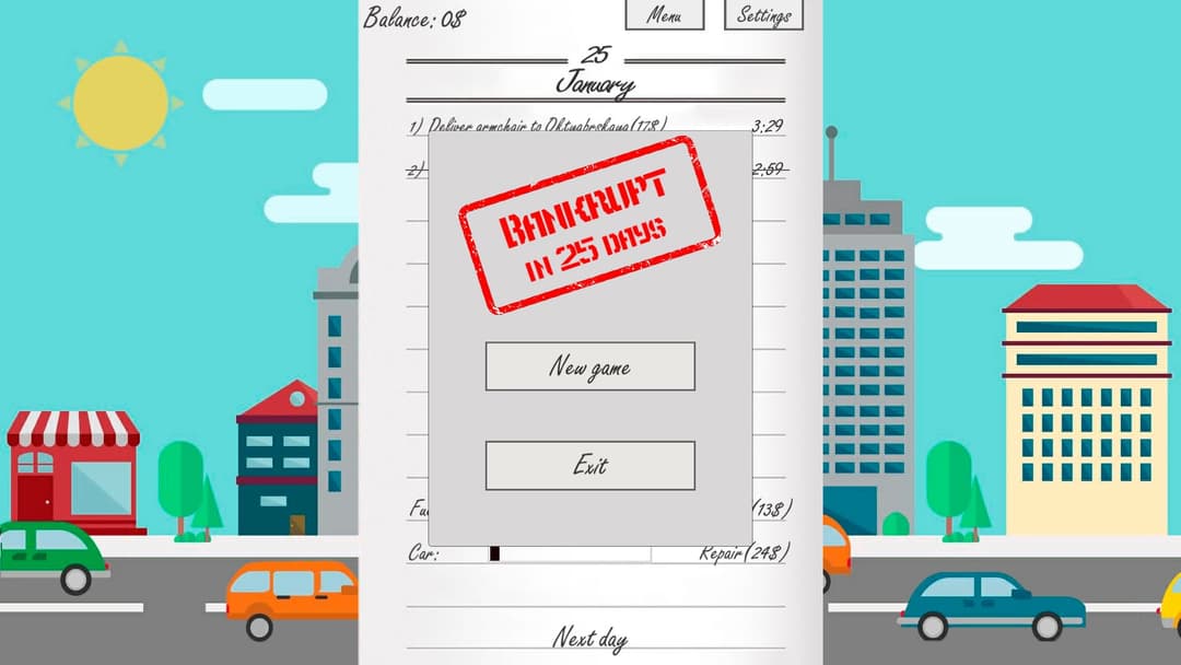 Delivery man simulator