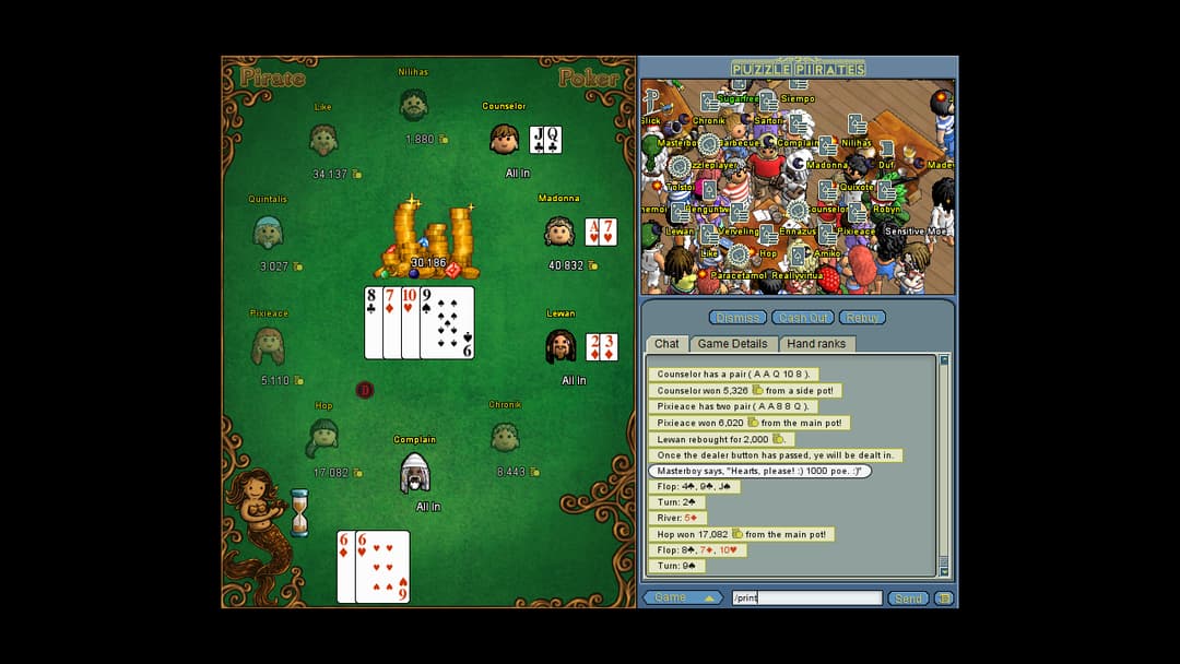 Puzzle Pirates: Dark Seas