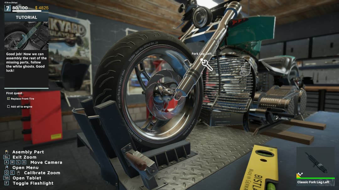 Motorcycle Mechanic Simulator 2021