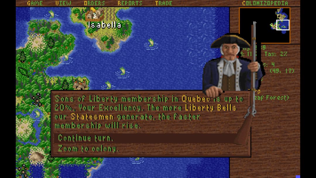 Sid Meier's Colonization