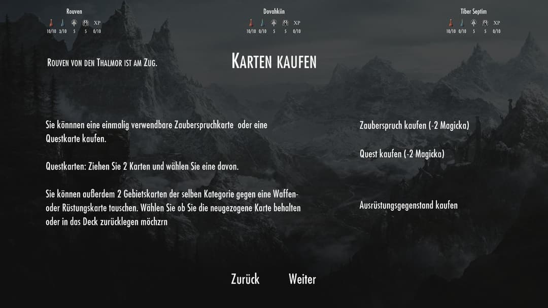 The Elder Scrolls V: Skyrim - Risiko Augmented