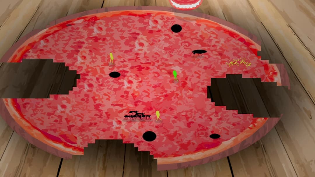 Life On A Pizza