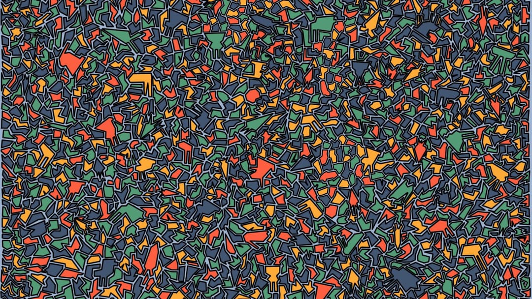I commissioned some abstract bunnies