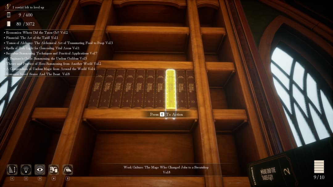 Librarian: Tidy Up the Arcane Library!