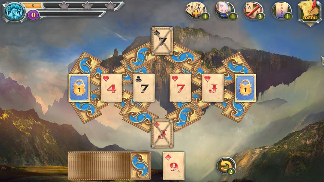 Mystic Journey: Tri Peaks Solitaire