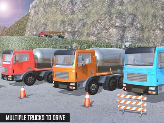 Oil Tanker Supply Truck - Offroad Fuel Transporter