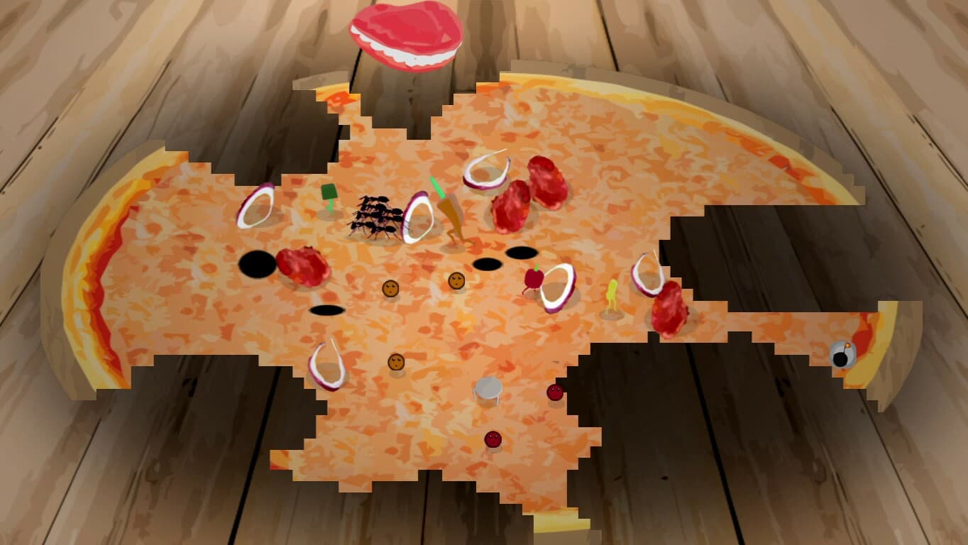 Life On A Pizza