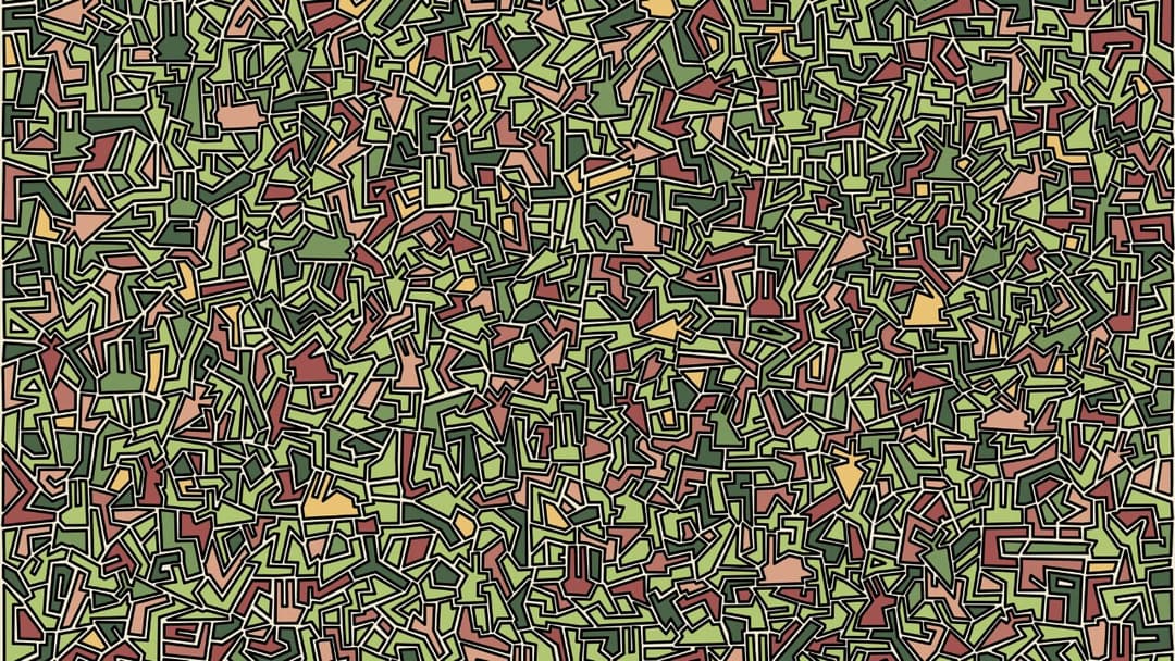 I commissioned some abstract bunnies