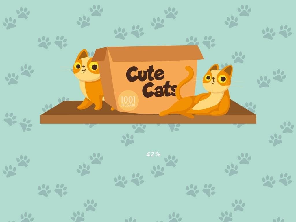 1001 Jigsaw. Cute Cats