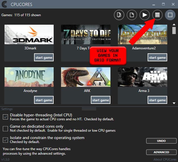 CPUCores :: Maximize Your FPS