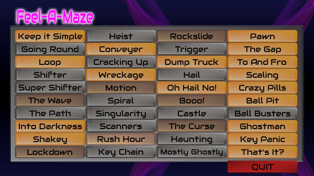 Feel-A-Maze