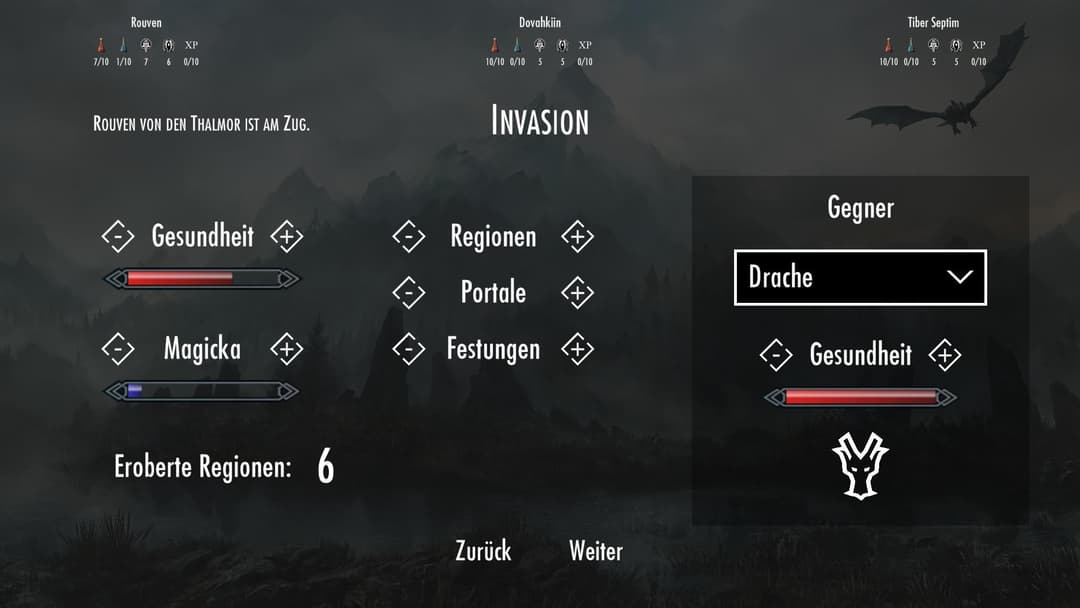 The Elder Scrolls V: Skyrim - Risiko Augmented