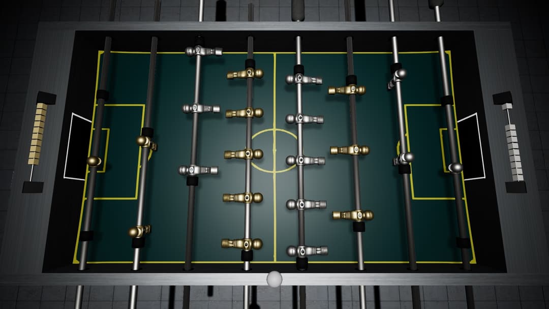 Virtual Foosball