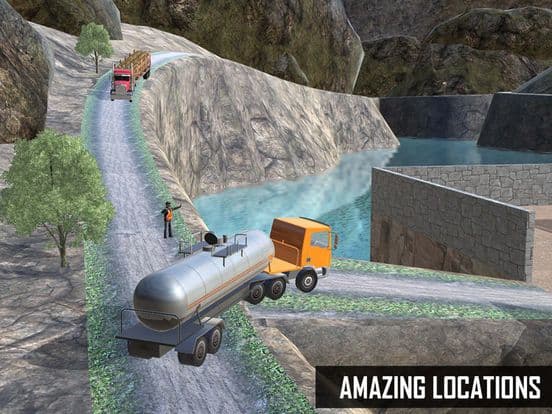 Oil Tanker Supply Truck - Offroad Fuel Transporter