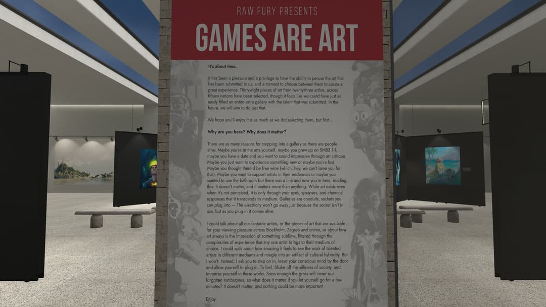 Art of Fury: Virtual Gallery