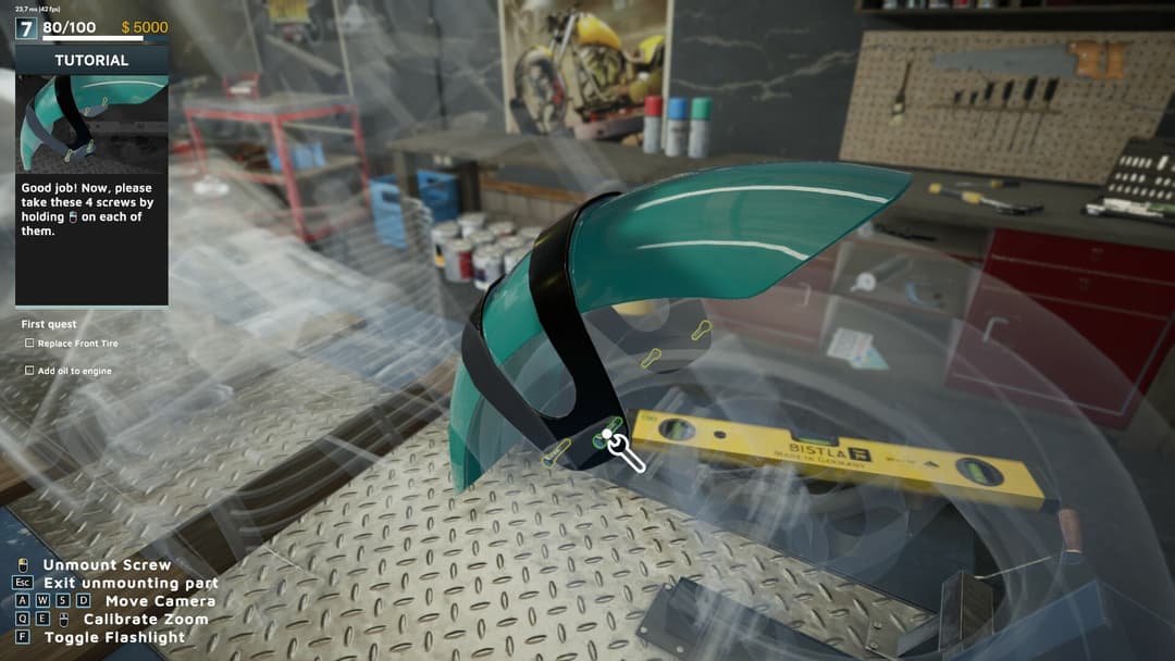 Motorcycle Mechanic Simulator 2021