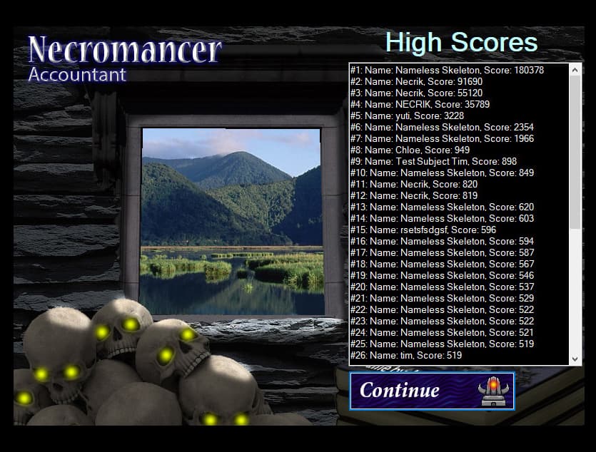 Necromancer Accountant