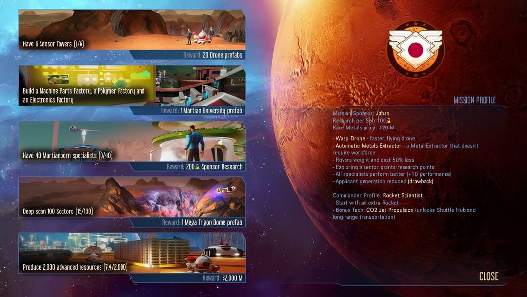 Surviving Mars: Space Race Plus