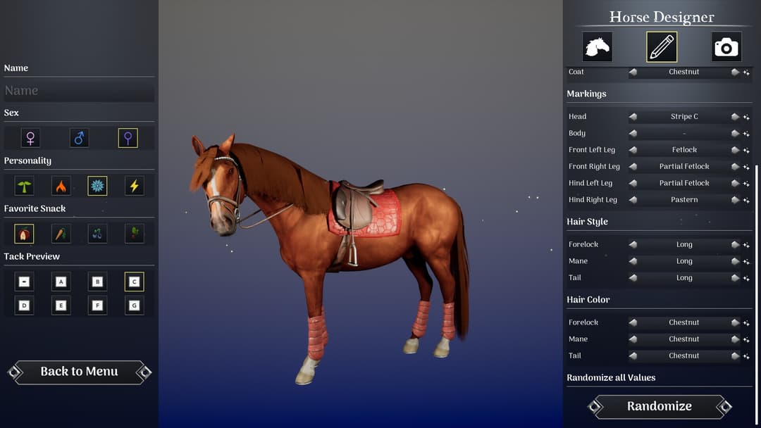 Unbridled: Horse Designer