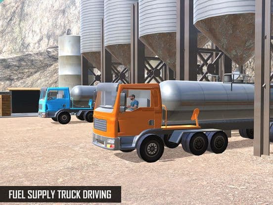 Oil Tanker Supply Truck - Offroad Fuel Transporter