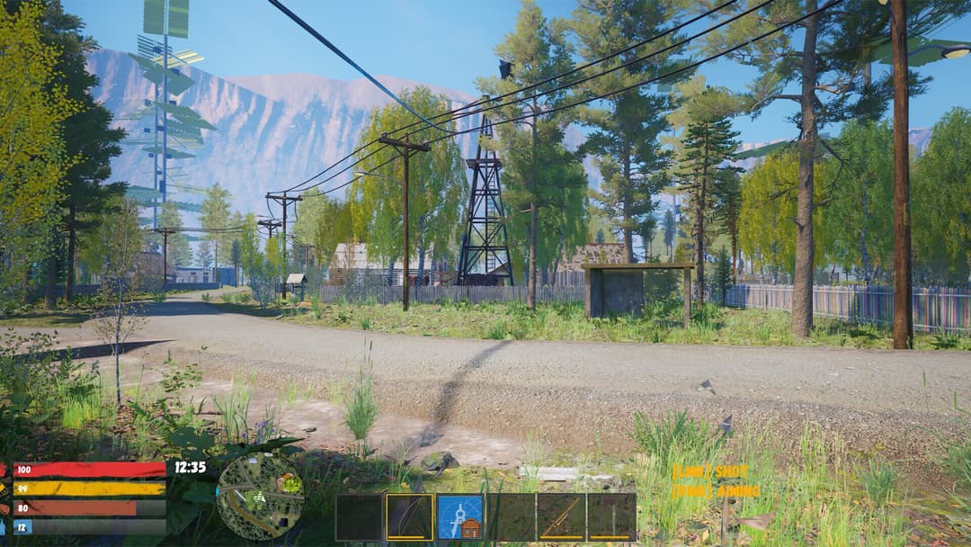 Russian Village Simulator on Mars