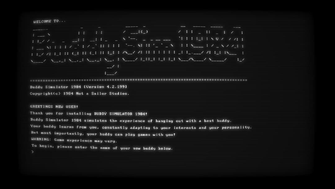 Buddy Simulator 1984 DEMO