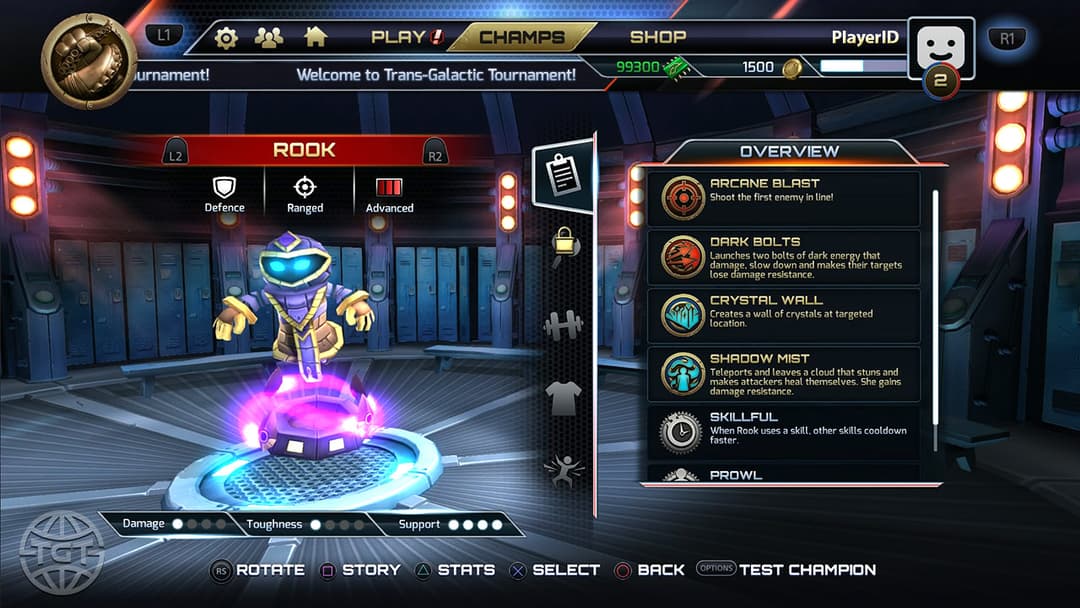 Trans-Galactic Tournament