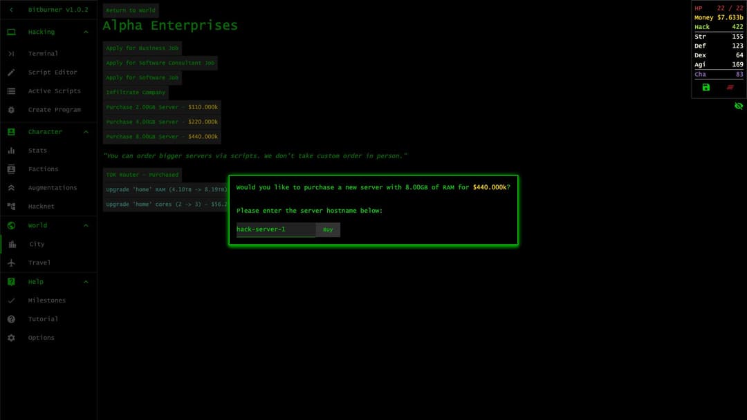 Bitburner