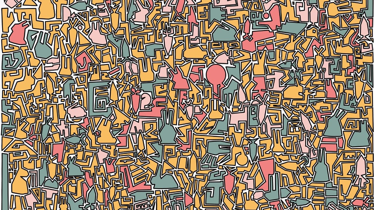 I commissioned some abstract bunnies