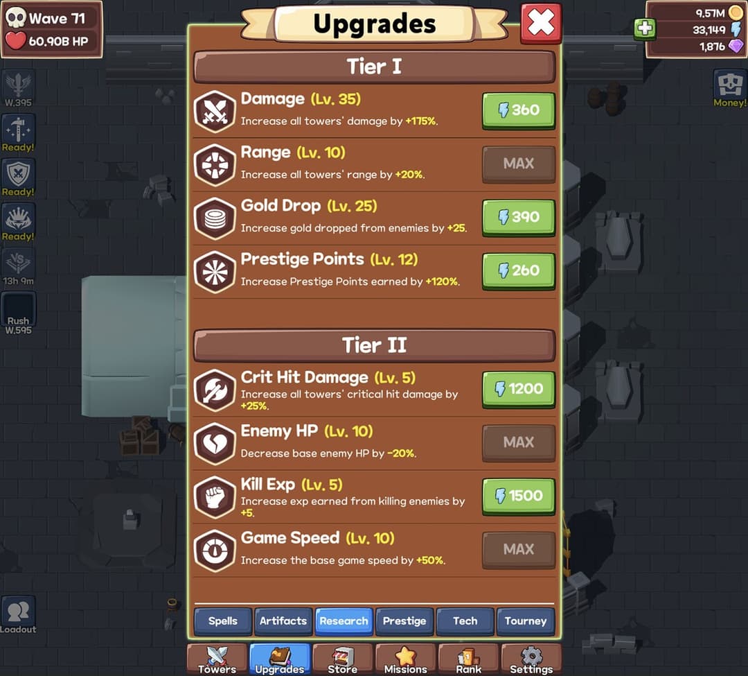 Idle Monster TD: Evolved