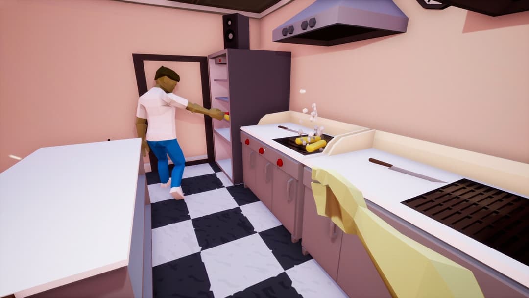 One-armed cook