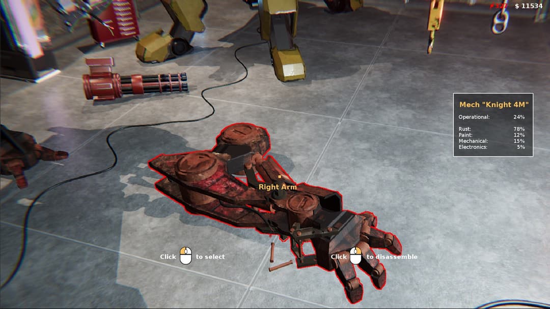 Mech Mechanic Simulator