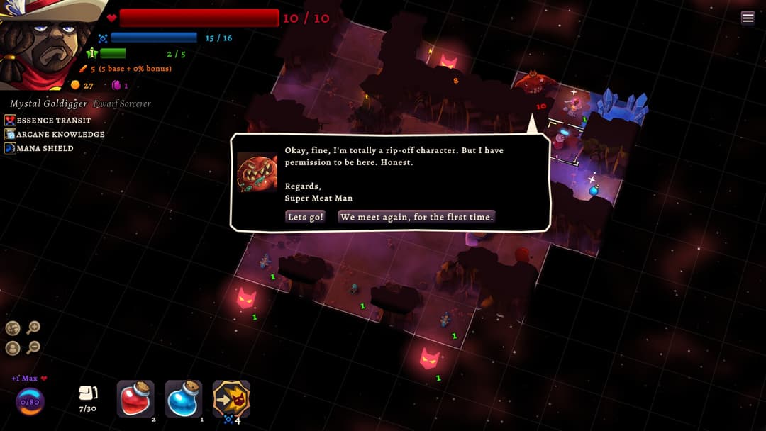 Desktop Dungeons: Rewind - Daily Demo