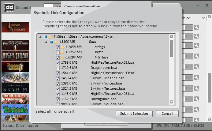 Dimmdrive :: Gaming Ramdrive @ 10,000+ MB/s