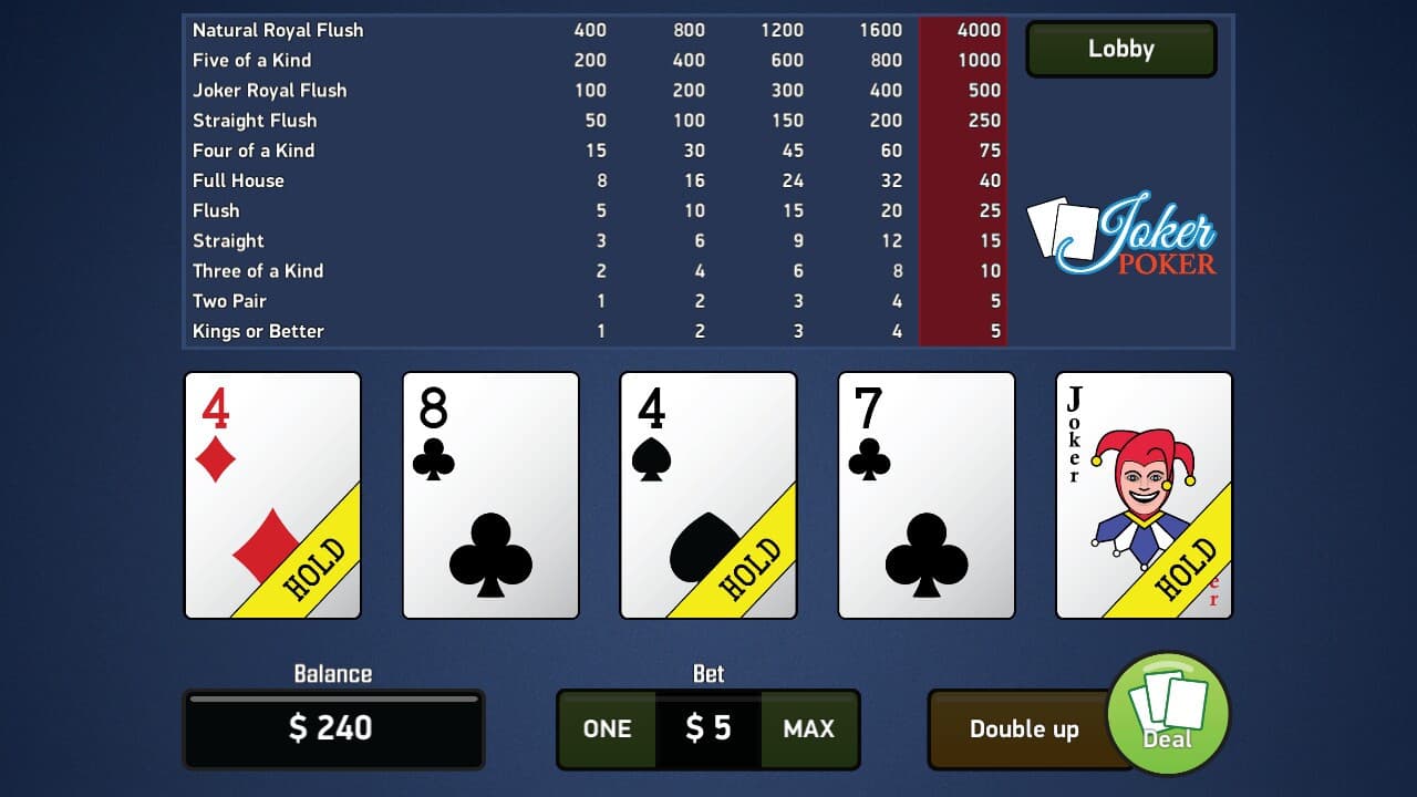 Joker Poker - Video Poker