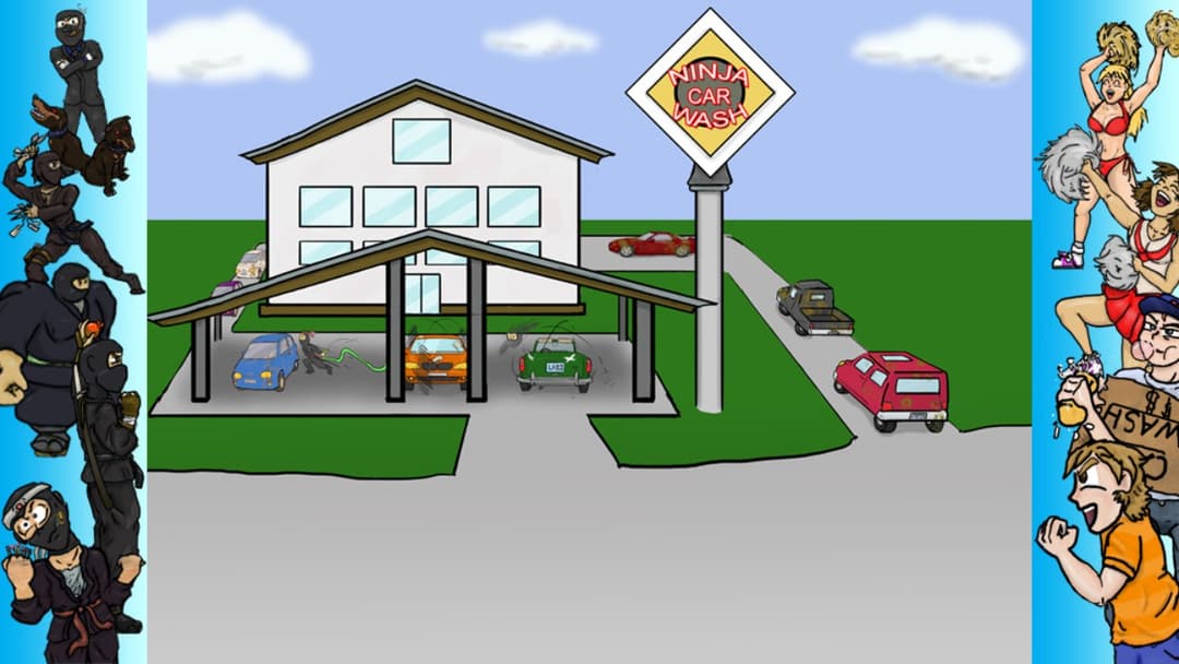 Car Washer: Summer of the Ninja