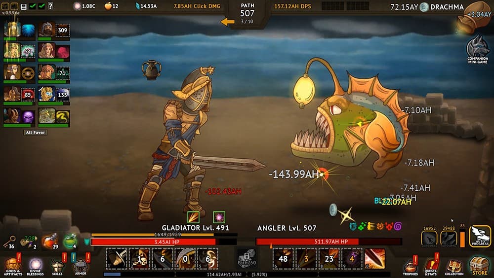 God Awe-full Clicker