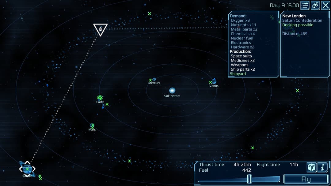 Space Commander: War and Trade