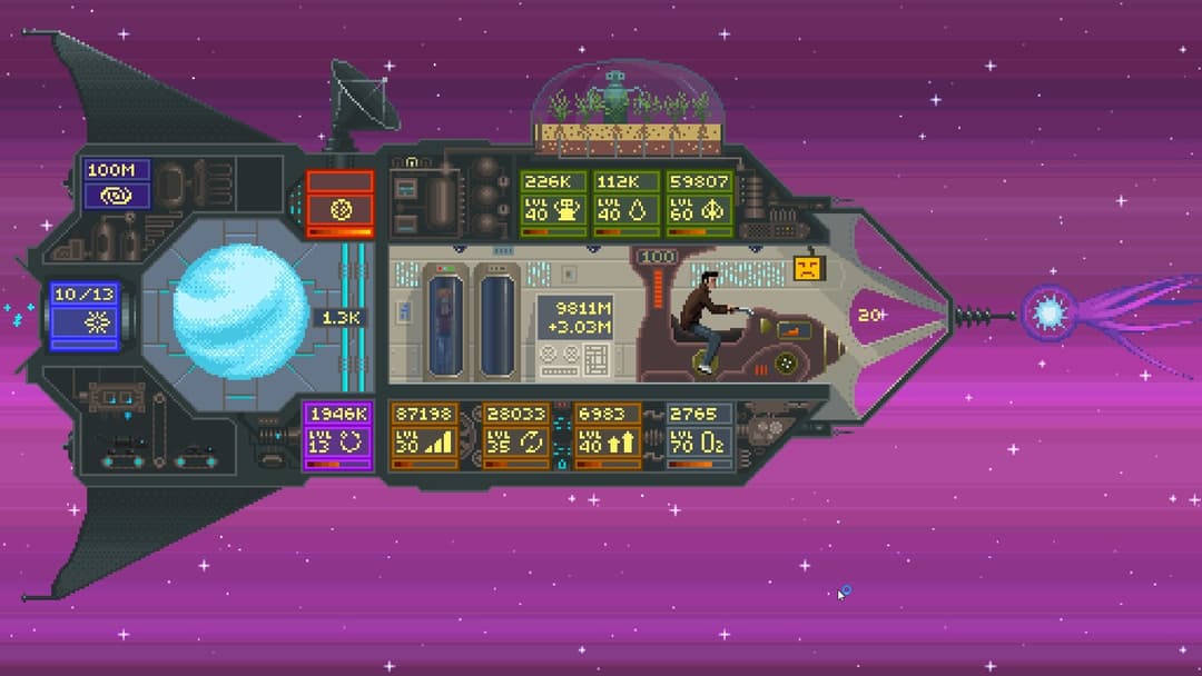 Human-powered spacecraft