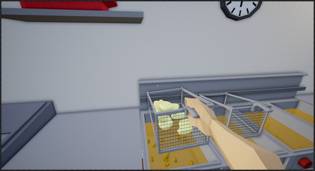 One-armed cook