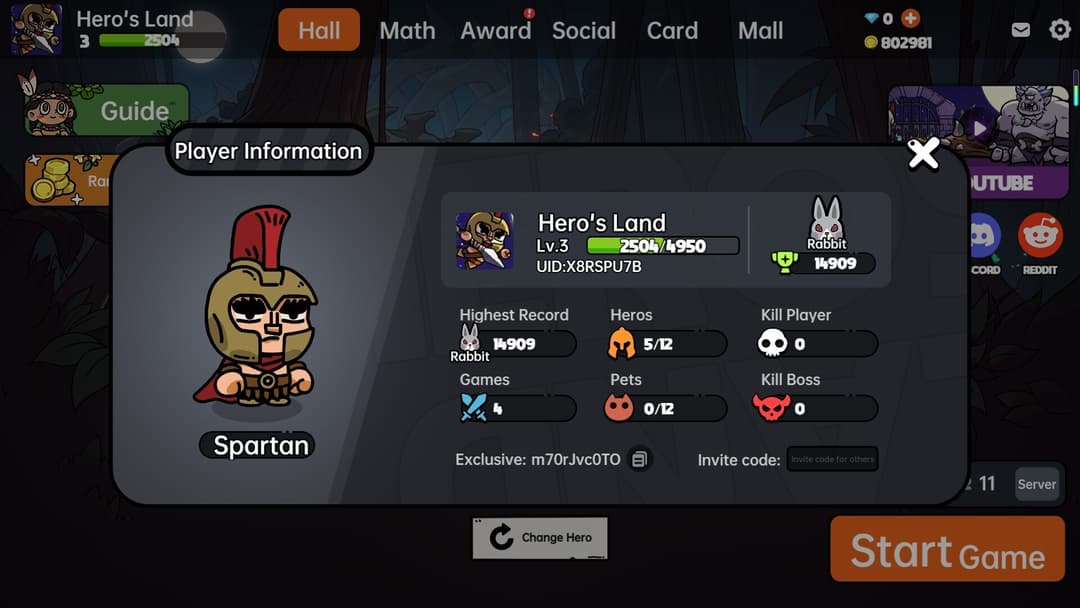 Hero's Land