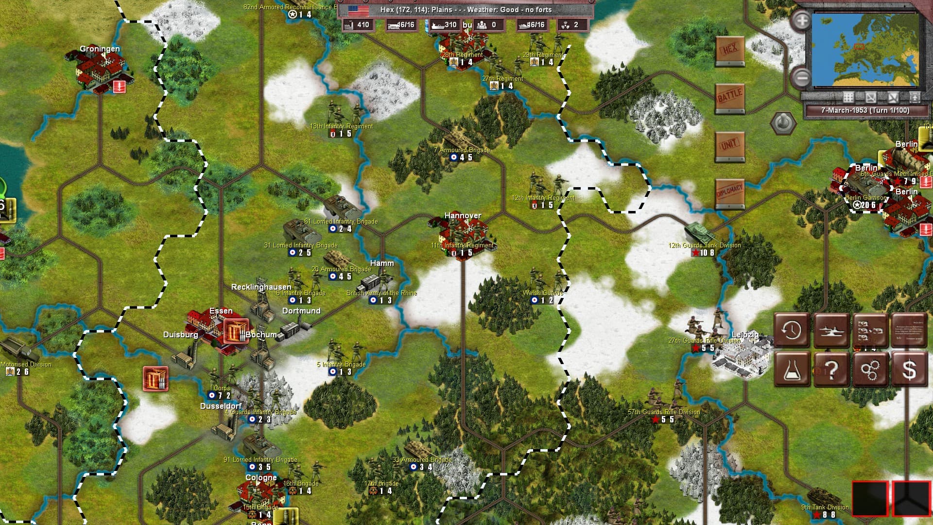 1953: NATO vs Warsaw Pact