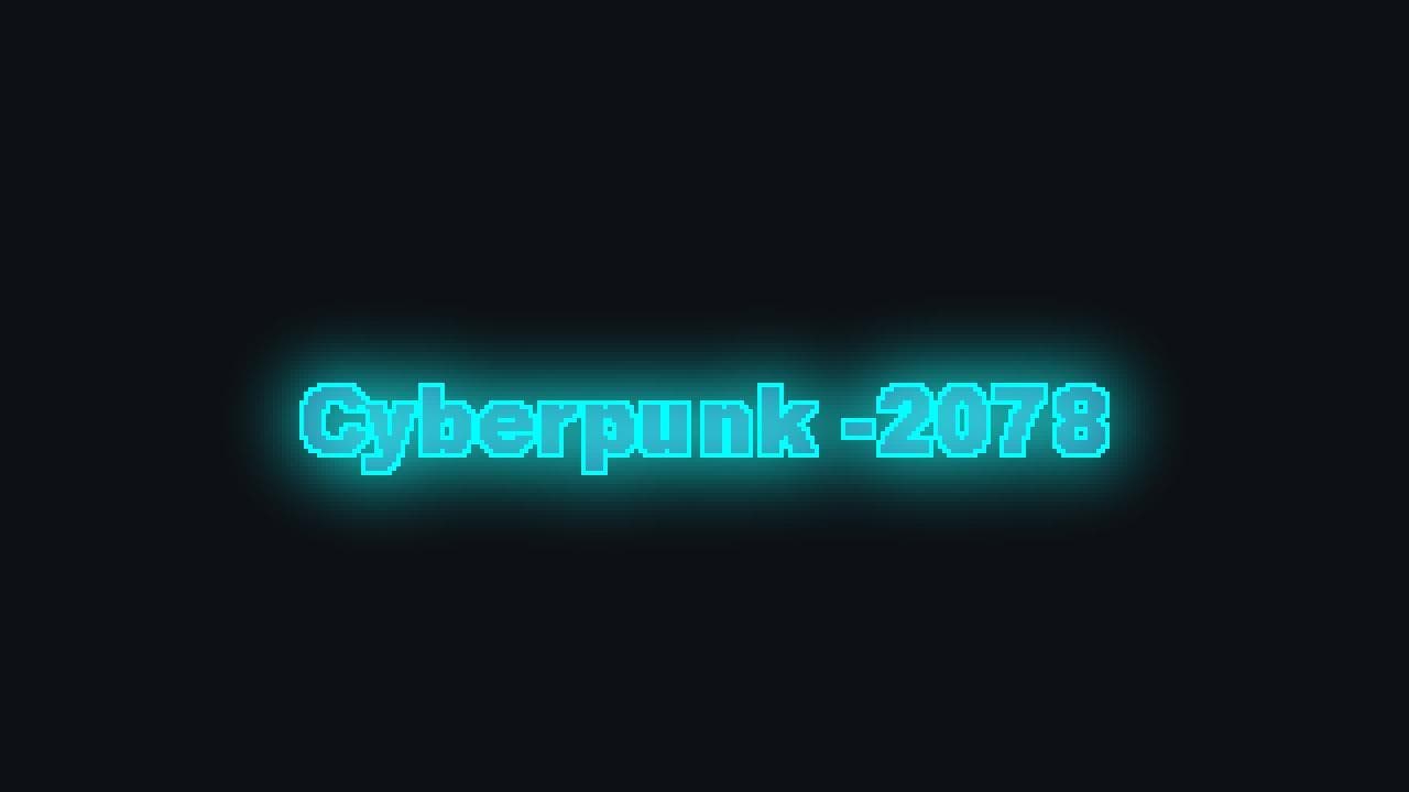 Cyberpunk -2078
