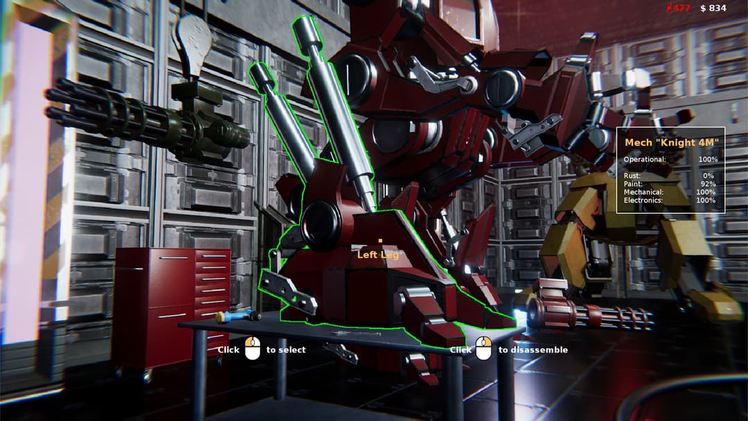 Mech Mechanic Simulator