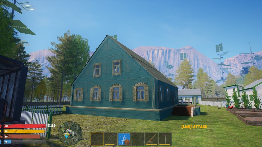 Russian Village Simulator on Mars