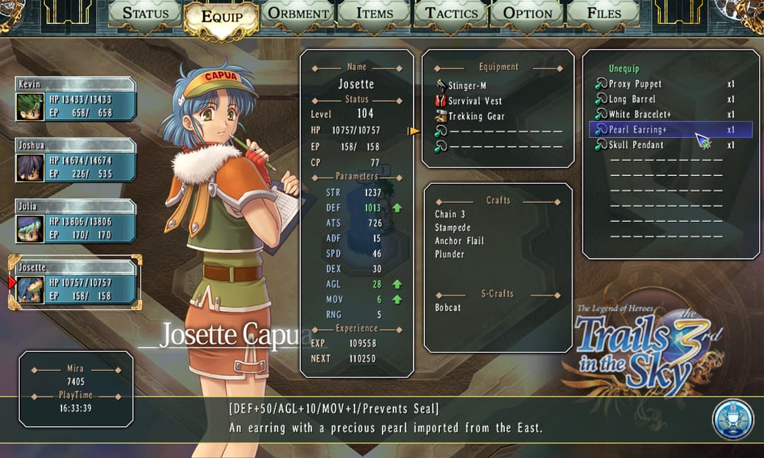 The Legend of Heroes: Trails in the Sky the 3rd